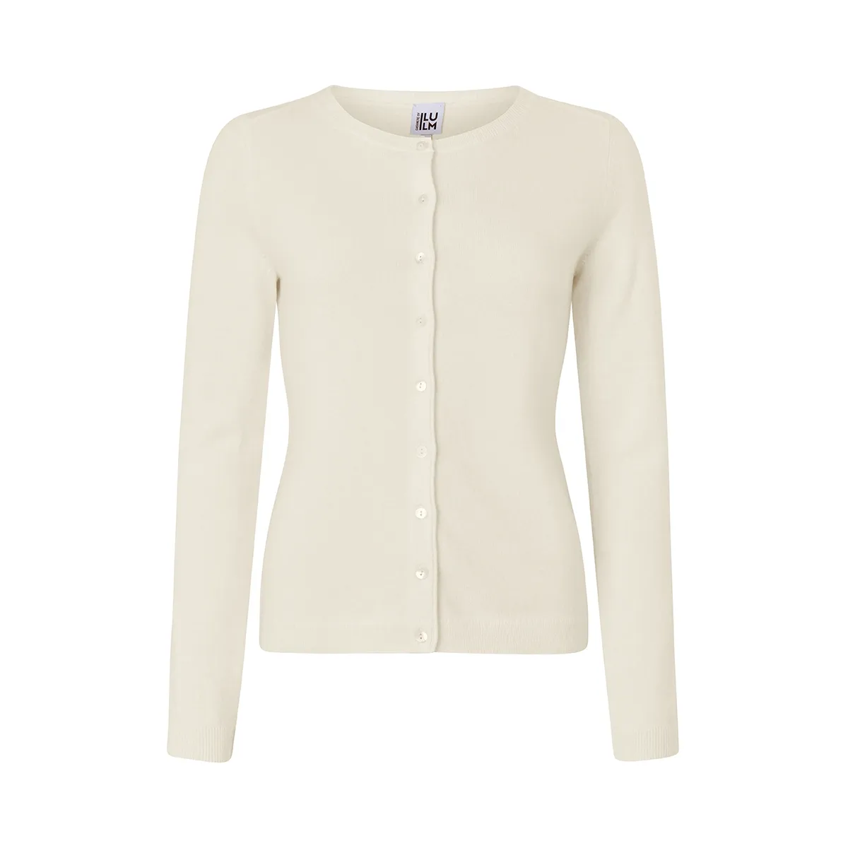 hvid cardigan