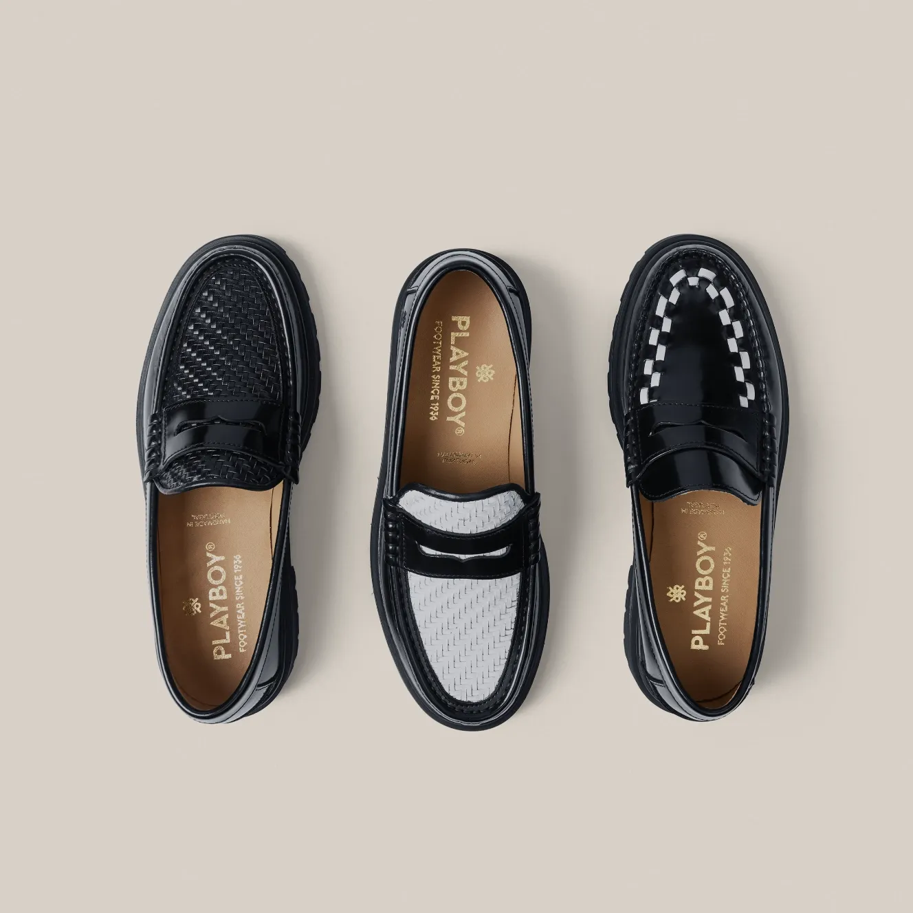 RodHvidSwirl_Bordlampe